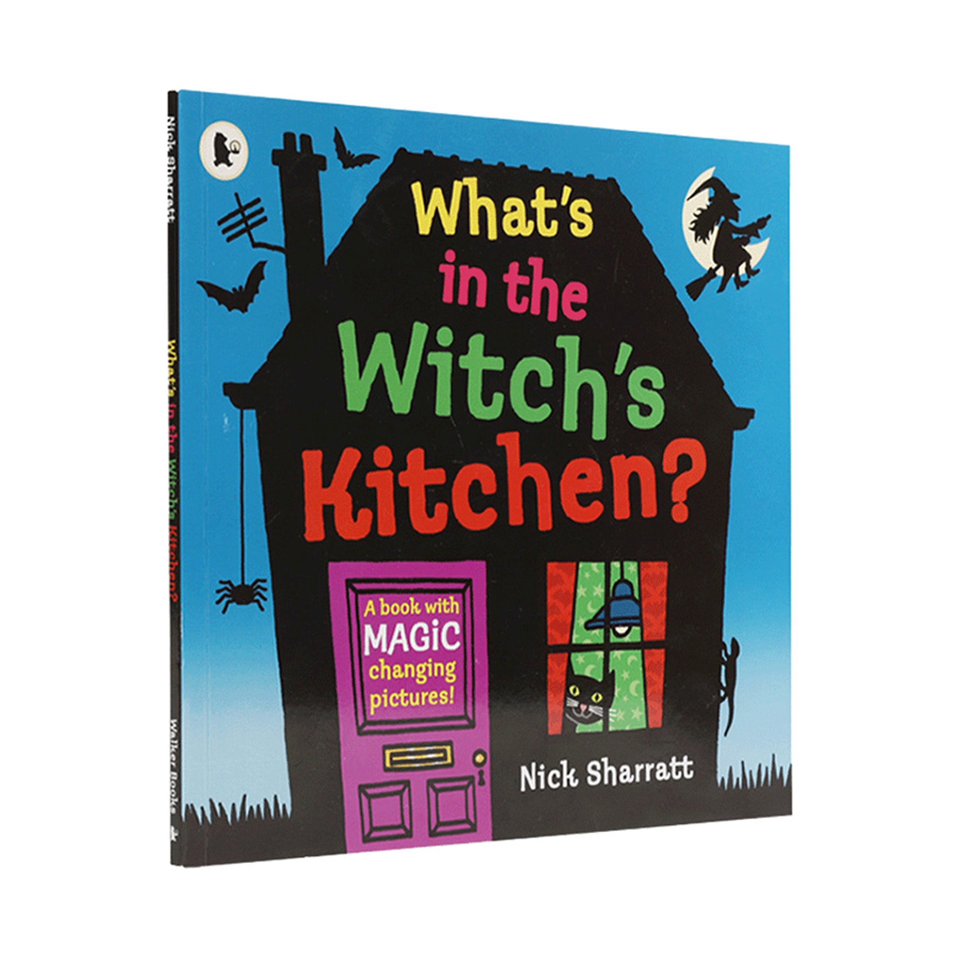 點讀] What's in the Witch's Kitchen 女巫的廚房裡有什麼英語立體翻翻書(適合3-9歲)｜吳敏蘭有聲書單】小朋友書–  Little Llama 小羊駝雜貨店
