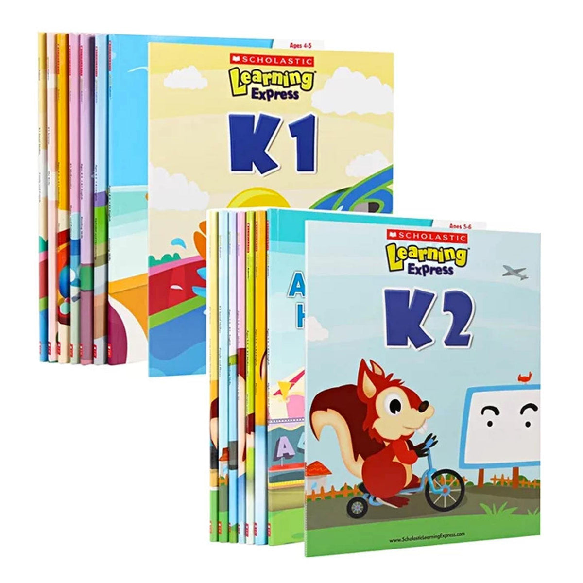 【英文原版Scholastic Learning Express K1/K2 學樂幼稚園學生英文