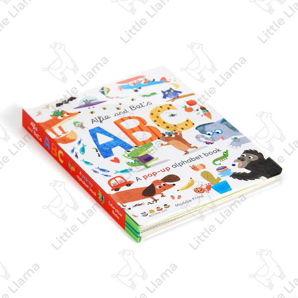 [點讀］Alfie and Bet's ABC: A Pop-up Alphabet Book 字母立體書(0-5歲)｜原版早教幼兒認字繪本 - Little Llama 小羊駝雜貨店
