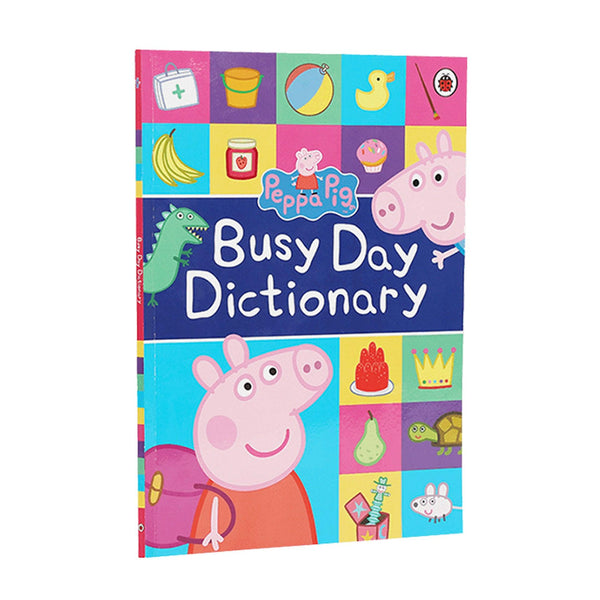 [點讀] Peppa Pig Busy Day Dictionary 小豬佩奇主題英語詞典 (適合2-8歲)｜原版英文繪本 - Little Llama 小羊駝雜貨店