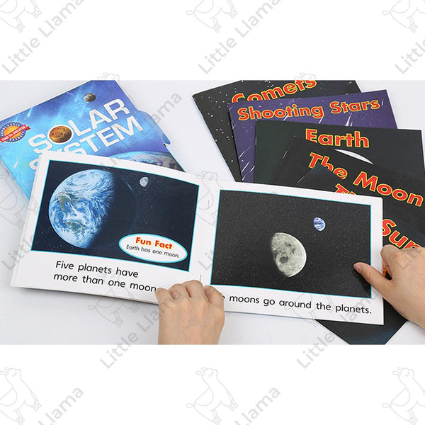 [點讀] Scholastic Time-to-Discover Set Solar System 探索太陽系 英文原版圖書 (6冊)(適合2-7歲)｜廖彩杏有聲書單推薦 - Little Llama 小羊駝雜貨店
