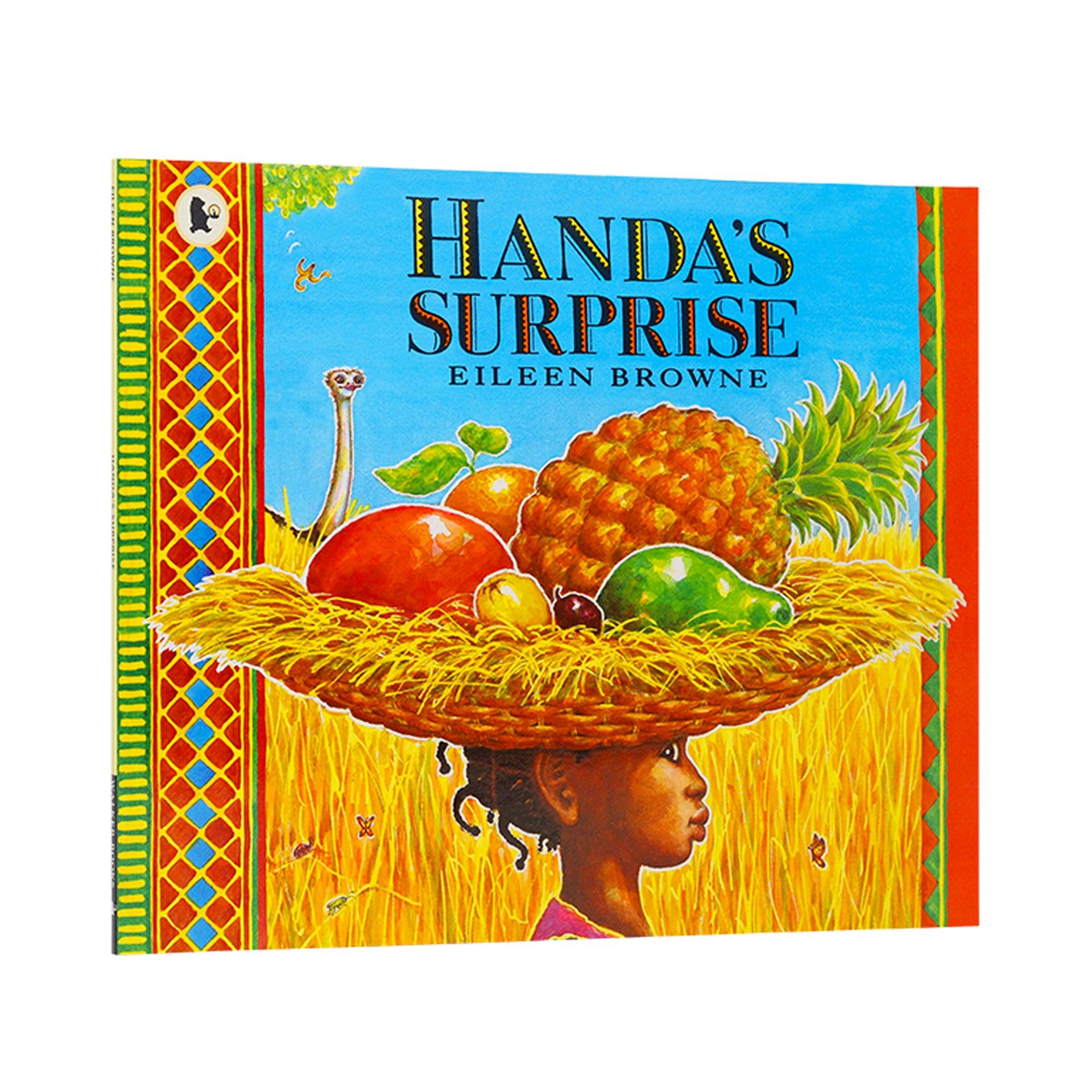 [點讀] Handa’s Surprise 漢達的驚喜 英文啟蒙繪本故事 (適合3-8歲)｜廖彩杏 吳敏蘭 有聲書單 - Little Llama 小羊駝雜貨店