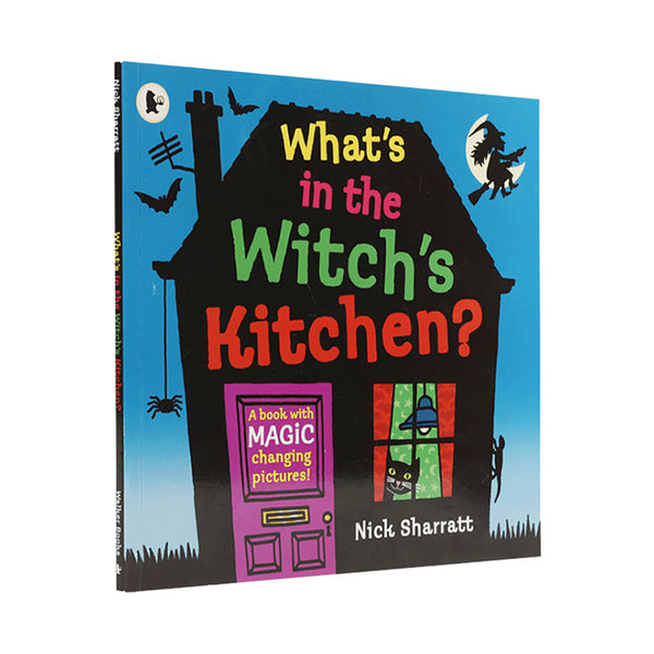 [點讀] What’s in the Witch’s Kitchen 女巫的廚房裡有什麼 英語立體翻翻書 (適合3-9歲)｜吳敏蘭有聲書單