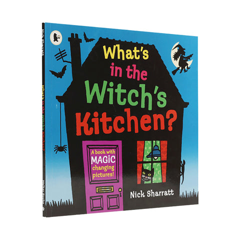 [點讀] What’s in the Witch’s Kitchen 女巫的廚房裡有什麼 英語立體翻翻書 (適合3-9歲)｜吳敏蘭有聲書單