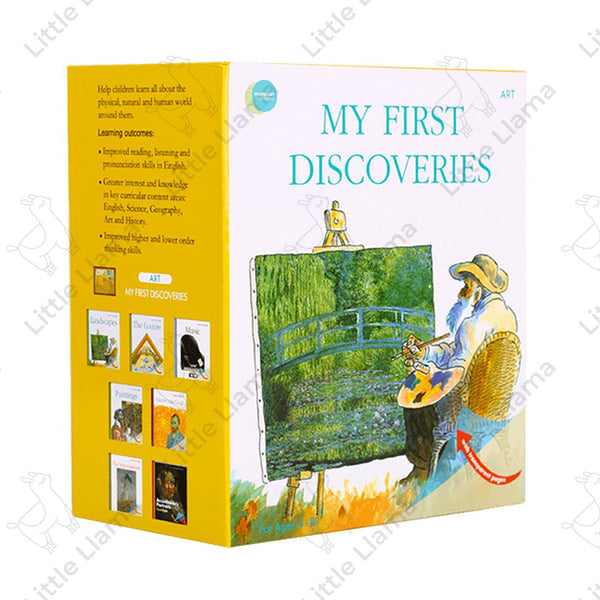 [點讀] My First Discoveries: Art 藝術啟蒙 英文互動圖書 (7冊)(適合3-10歲)｜STEAM科普繪本教材 - Little Llama 小羊駝雜貨店