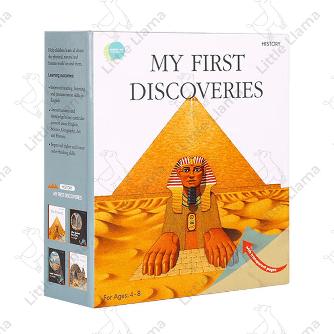 點讀] My First Discoveries: History 歷史科普英文互動圖書(4冊)(適合