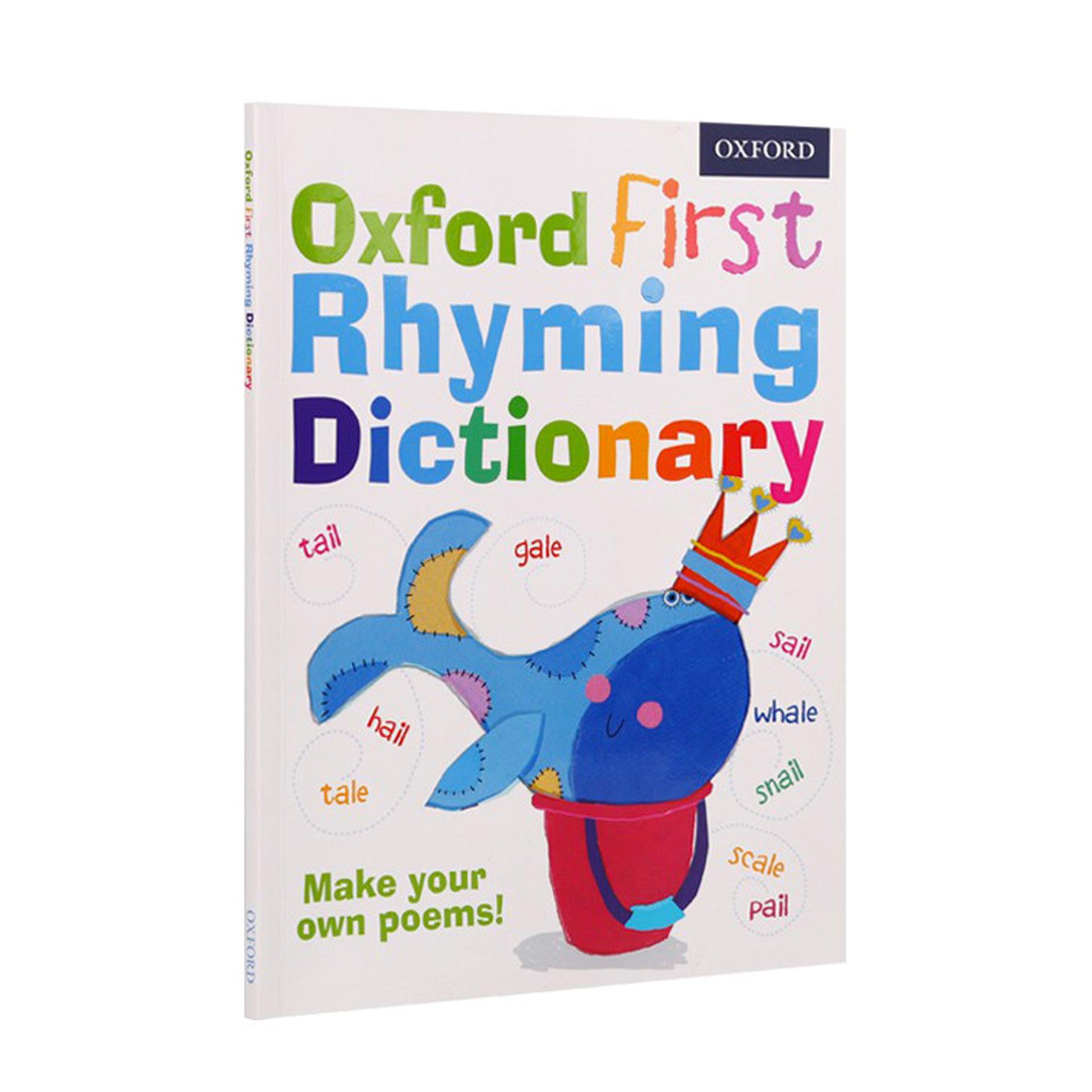 [點讀] Oxford First Rhyming Dictionary 牛津閱讀樹初級韻律英語詞典 (適合2-12歲)｜英文拼讀拼寫能力 - Little Llama 小羊駝雜貨店