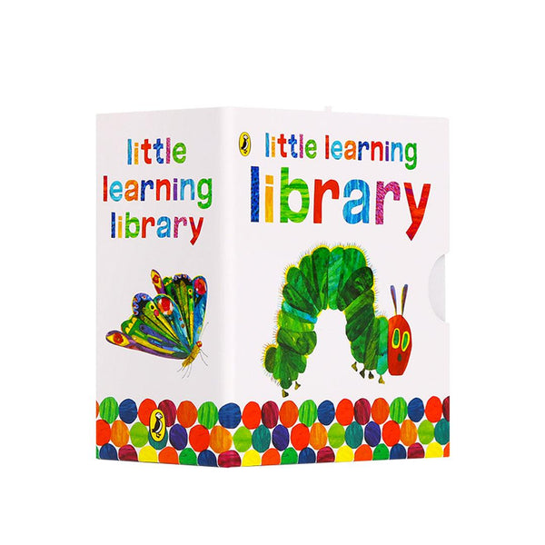 [點讀] Eric Carle: Little Learning Library 艾瑞卡爾小小圖書館 (4冊)(適合0-3歲)｜毛毛蟲延伸繪本系列 - Little Llama 小羊駝雜貨店