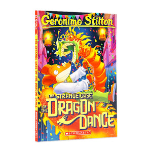 [點讀] Geronimo Stilton: The Strange Case of the Dragon Dance 老鼠記者新年故事書 (送龍形剪紙)(適合6-12歲)｜中小學章節橋樑書 - Little Llama 小羊駝雜貨店