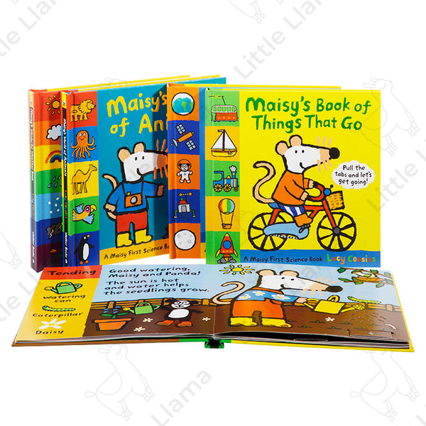 [點讀] Maisy’s First Science Book 小鼠波波第一本英語科普立體書 (5本)｜學前STEAM教育