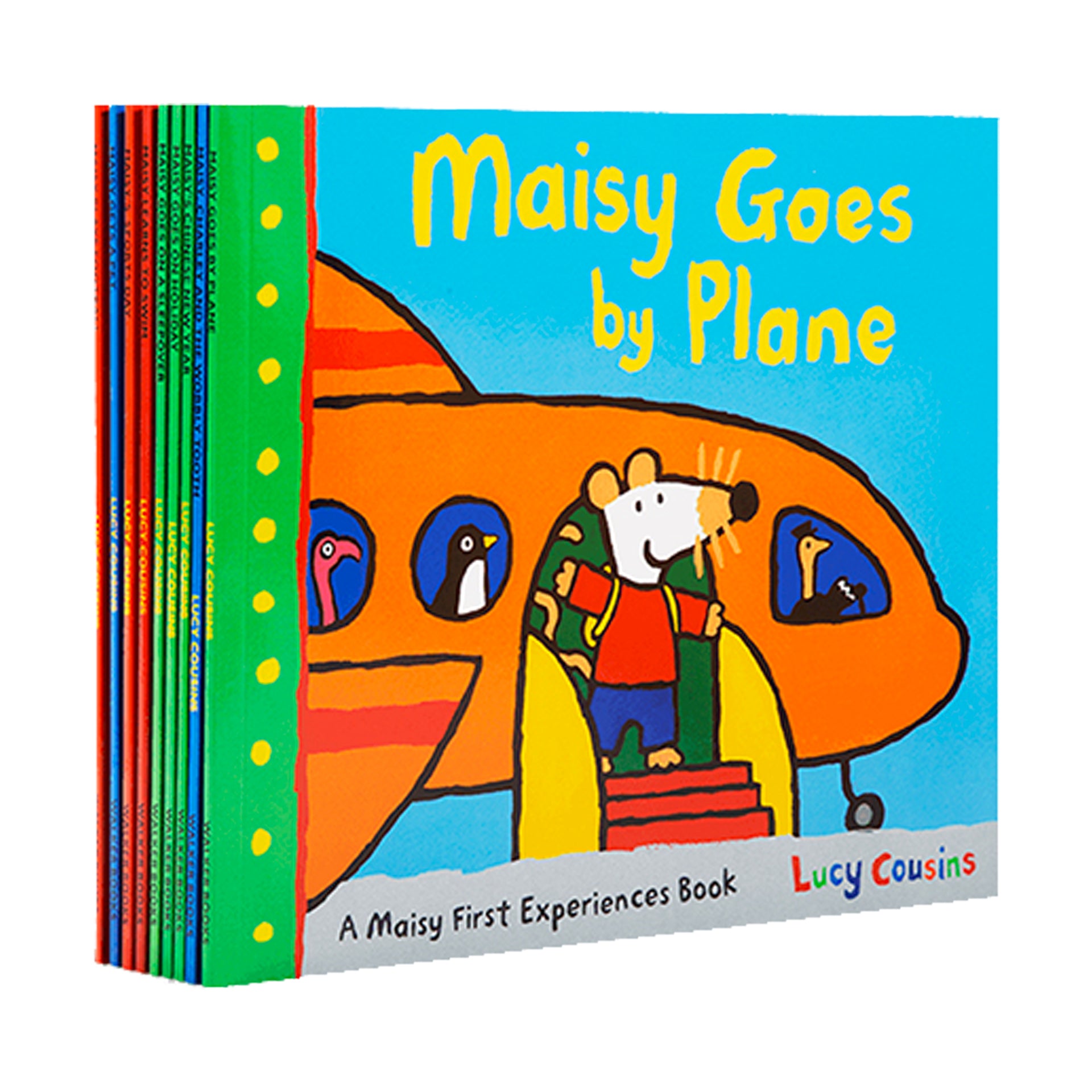 [點讀] A Maisy First Experiences: What does Maisy do 小鼠波波生活初體驗:波波在做什麼系列 英語故事書 (9本)｜廖彩杏有聲圖書