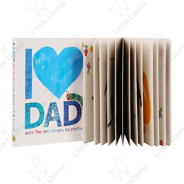 [點讀] Eric Carle: I Love Dad 艾瑞卡爾我愛爸爸 (適合0-3歲)｜早教英語紙板繪本