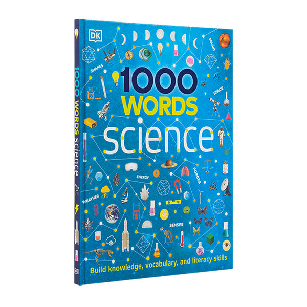 [點讀] DK 1000 Words Science DK科學1000詞典 原版繪本(首套英普點讀)(適合4-8歲)｜STEAM科普讀物教材