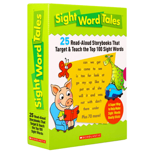 [點讀] Scholastic Sight Word Tales 學樂英語高頻詞故事套裝 全套25冊｜高頻詞拼讀分級閱讀 - Little Llama 小羊駝雜貨店